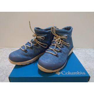 コロンビア(Columbia)のColumbia ミッド２ オムニテック 27.5cm ブルー 防水 新品(ブーツ)