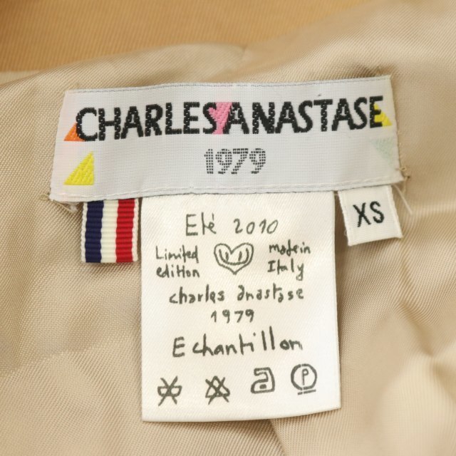 Charles Anastase(シャルルアナスタス)のシャルルアナスタス CHARLES ANASTASE トレンチコート ベージュ レディースのジャケット/アウター(トレンチコート)の商品写真