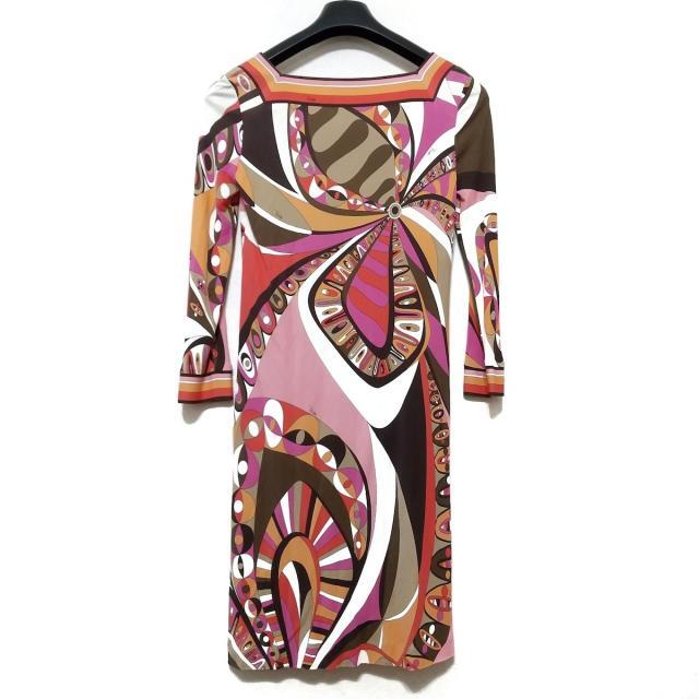 EMILIO PUCCI(エミリオプッチ)のエミリオプッチ ワンピース サイズ38 S - レディースのワンピース(その他)の商品写真