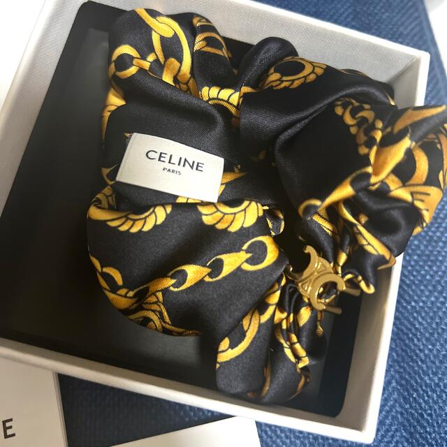 celine(セリーヌ)のセリーヌ　シュシュ　最終値下げ‼️ レディースのヘアアクセサリー(ヘアゴム/シュシュ)の商品写真