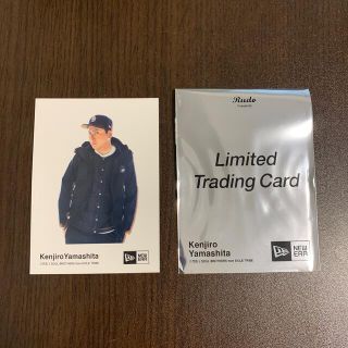 サンダイメジェイソウルブラザーズ(三代目 J Soul Brothers)のNEW ERA 山下健二郎　非売品トレーディングカード(アイドルグッズ)