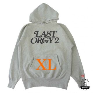 ジーディーシー(GDC)のLAST ORGY 2 HOODIE VERDY LOGO(パーカー)