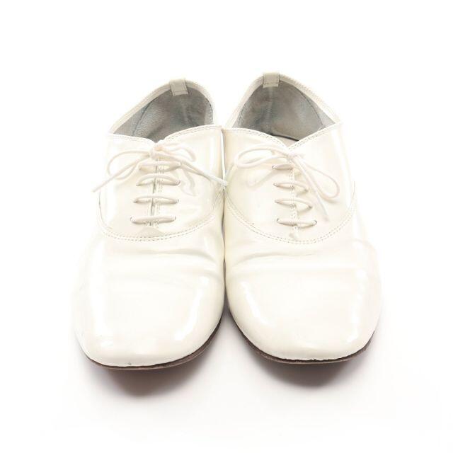 repetto(レペット)のRepetto カジュアルシューズ エナメルレザー ホワイト レディースの靴/シューズ(ローファー/革靴)の商品写真