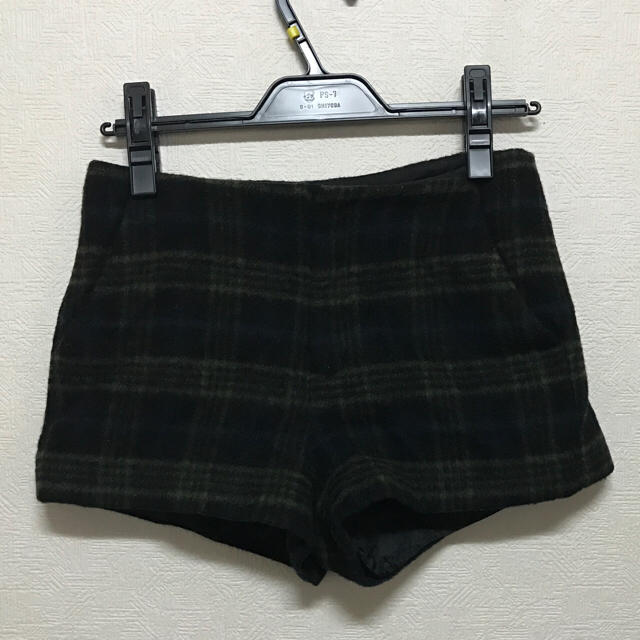 moussy(マウジー)のmoussy チェック柄ショートパンツ レディースのパンツ(ショートパンツ)の商品写真