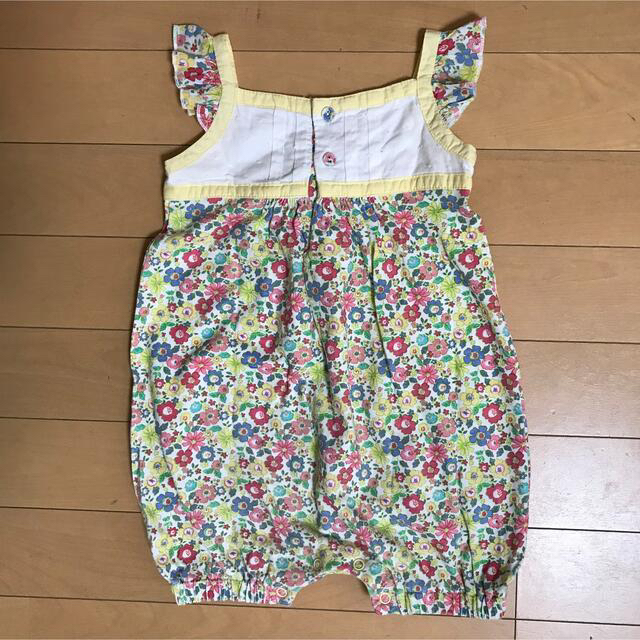 Pigeon(ピジョン)のMamas&Papas ベビーロンパース 18m-2 花柄 ママズアンドパパズ キッズ/ベビー/マタニティのベビー服(~85cm)(ロンパース)の商品写真