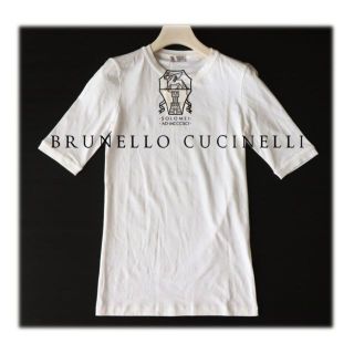 ブルネロクチネリBRUNELLO CUCINNELI装飾トップス半袖Tシャツ-