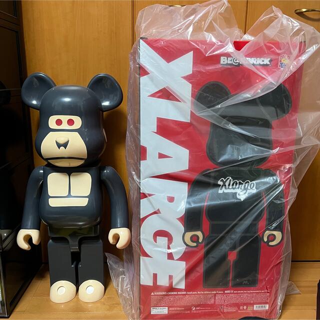 LITTLE FRIEND BE@RBRICK BLACK 1000%フィギュア