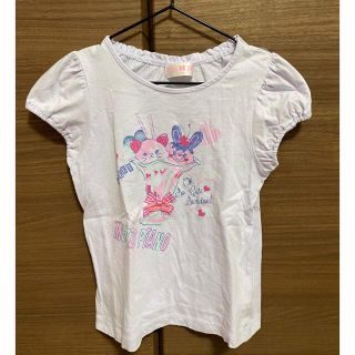 メゾピアノ(mezzo piano)の未使用☆メゾピアノ 猫 半袖 Tシャツ(Tシャツ/カットソー)