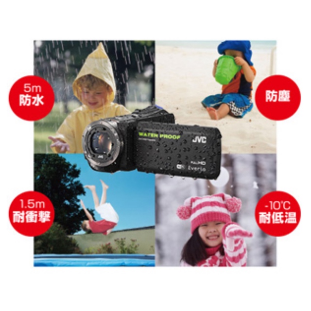 JVC ビデオカメラ EVERIO 防水 防塵 内蔵メモリー64GB ブラック JVC ビデオカメラ EVERIO 防水 防塵 内蔵メモリー64GB ブラック