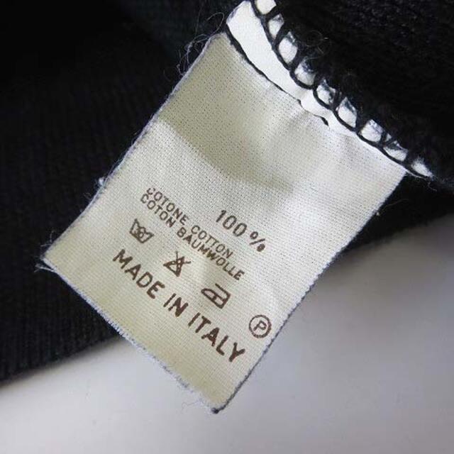 コスチュームナショナル ポロシャツ ニット コットン 半袖 XS 黒 ブラック