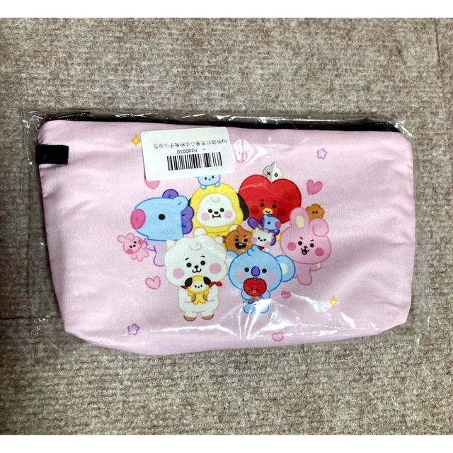 防弾少年団(BTS)(ボウダンショウネンダン)のBTS bt21 ポーチ バッグ レディースのファッション小物(ポーチ)の商品写真