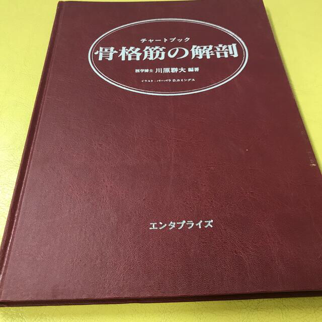 チャートブック　骨格筋の解剖　医学博士川原群大編著