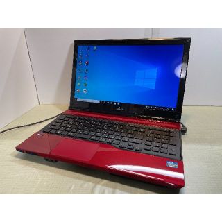 富士通ノートパソコン　LIFEBOOK　AH42/J(使用済）58