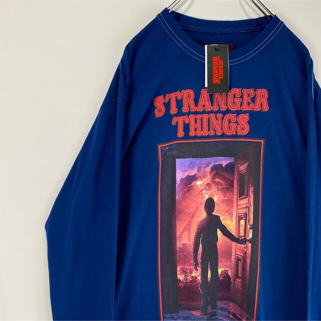 ストレンジャーシングス  ロングTシャツ Netflix 　Lサイズ 新品