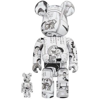 ベアブリック(BE@RBRICK)のBE@RBRICK ドラえもん コミック　100%&400% 新品未開封(アニメ/ゲーム)