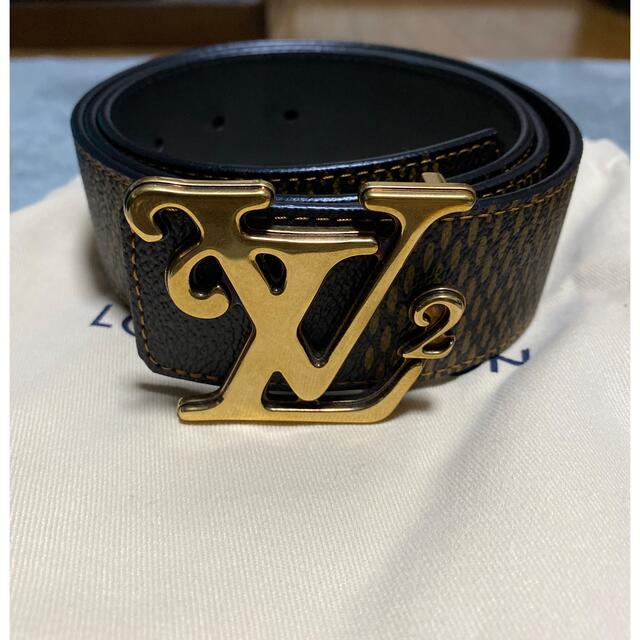 最終値下げ！ 超希少 louisvuitton × Nigo コラボ　ベルトメンズ