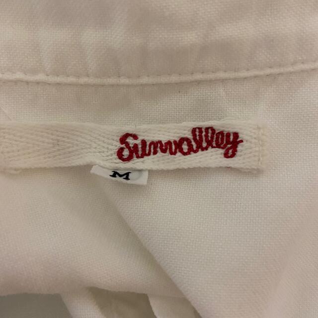 SUNVALLEY(サンバレー)の☆美品☆ サンバレー SUNVALLEY レディースシャツ サイズM ホワイト レディースのトップス(シャツ/ブラウス(半袖/袖なし))の商品写真