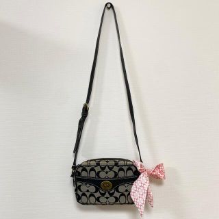 コーチ(COACH)のコーチ　coach  ツイリー　ショルダーバッグ　斜め掛け　ブラック(ショルダーバッグ)