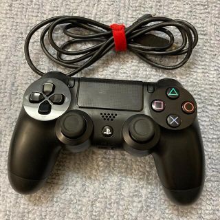 プレイステーション4(PlayStation4)のPS4純正ワイヤレスコントローラ黒（DUALSHOCK4） 動作品(その他)