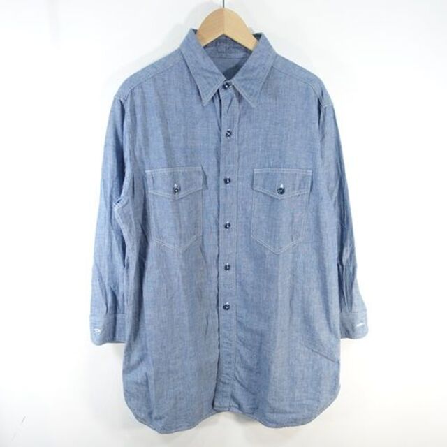 BUTCHERPRODUCTSBUTCHER PRODUCTS L/S Chambray Shirt ブッチャ