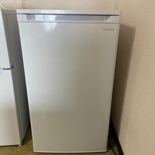 アイリスオーヤマ(アイリスオーヤマ)のIRIS 前開き冷凍庫 60L IUSD-6B-W(冷蔵庫)