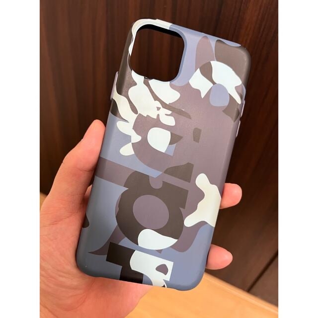 シュプリーム 20FW iPhone11 Pro Max Case 迷彩 青