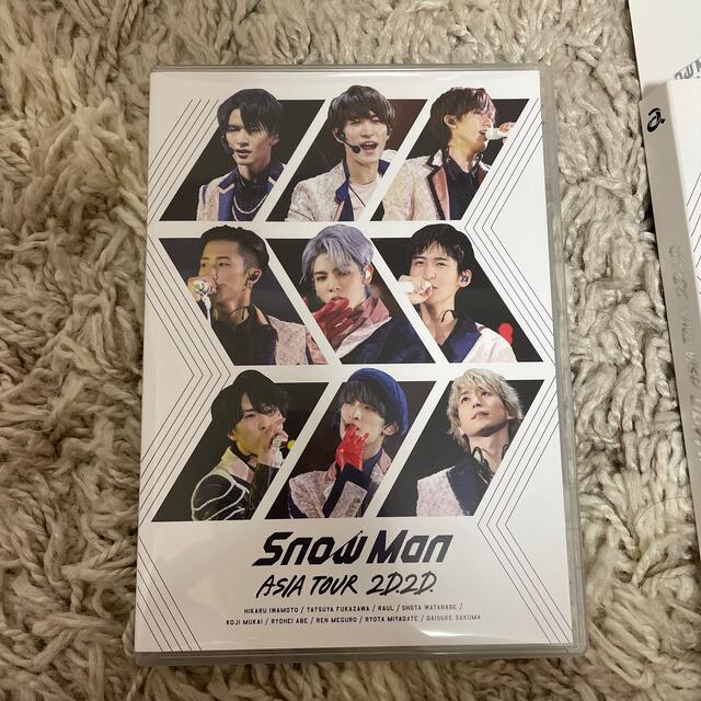 Snow Man ASIA TOUR 2D.2D．ブルーレイ　通常盤　銀テ付き