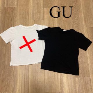 ジーユー(GU)のGU ジャカートクールネック(Tシャツ(半袖/袖なし))