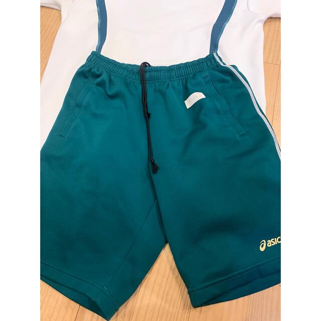 asics(アシックス)の体操服夏物上下Lサイズ スポーツ/アウトドアのトレーニング/エクササイズ(その他)の商品写真