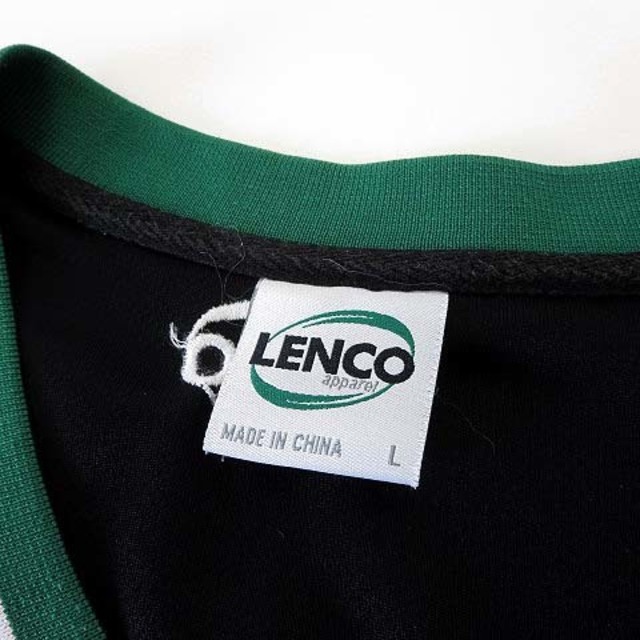 other(アザー)のLENCO タンクトップ ニュージーランド マオリ ラグビー L-XL 黒 緑 スポーツ/アウトドアのスポーツ/アウトドア その他(ラグビー)の商品写真