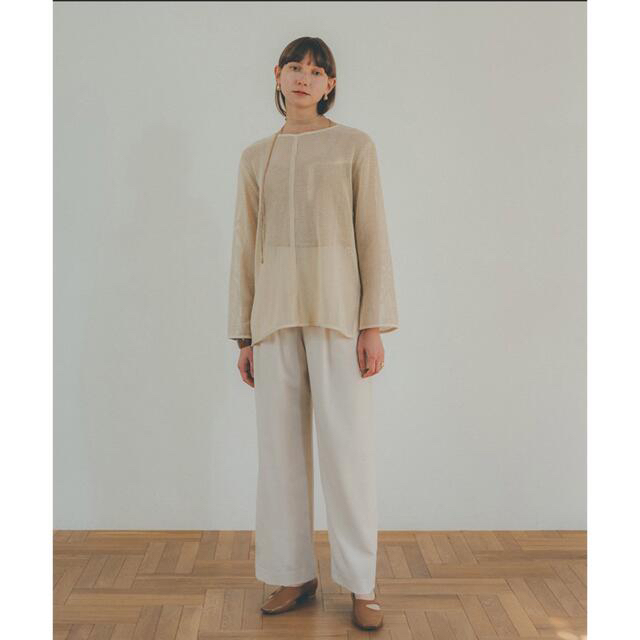 CLANE クラネ　LOOSE MESH TOPS／ルーズメッシュトップス 1