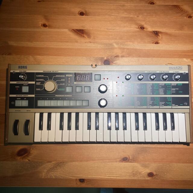 KORG(コルグ)のKORG microkorg 楽器の鍵盤楽器(キーボード/シンセサイザー)の商品写真