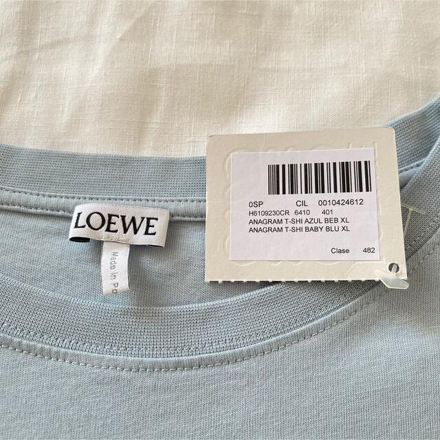 LOEWE(ロエベ)のLoewe Anagram Logo T-Shirt Light Blue XL メンズのトップス(Tシャツ/カットソー(半袖/袖なし))の商品写真