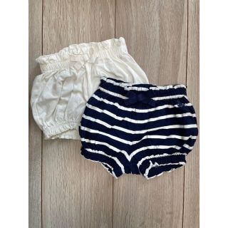 ベビーギャップ(babyGAP)のbabyGAP ショートパンツ　かぼちゃパンツ　60サイズ(パンツ)