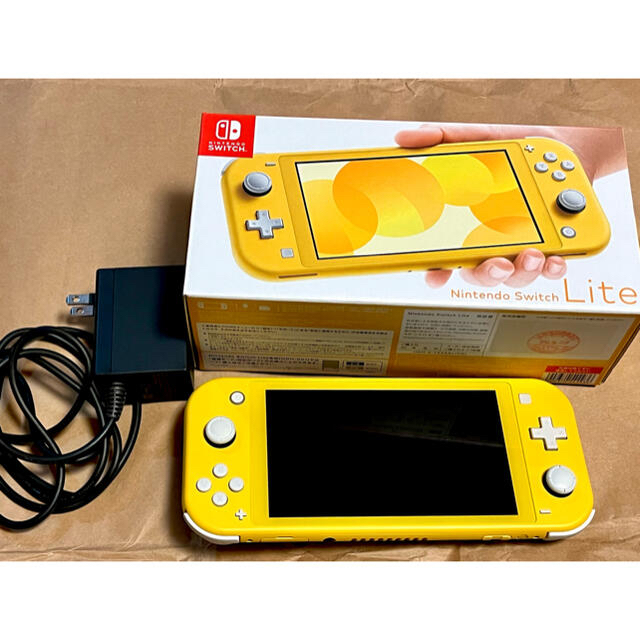 【値下】【保証付】 ニンテンドーswitch lite イエロー