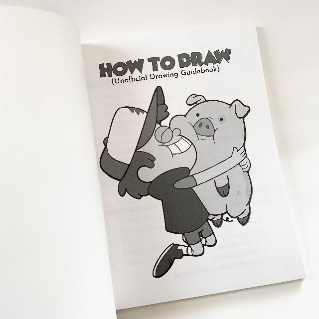 国内送料無料 怪奇ゾーン グラビティーフォールズ イラスト描き方 絵本 アメリカ購入 通年定番 本 雑誌 コミック 趣味 Www Writeawriting Com