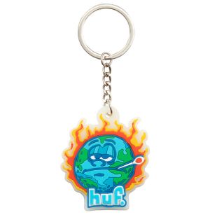 ハフ(HUF)のカラビナに❗️HUFキーホルダーGLOBALWARMING KEY CHAIN(キーホルダー)