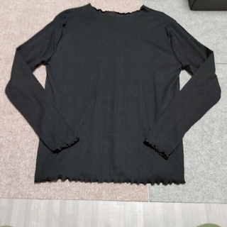 2点セット　黒のロングTシャツ(Tシャツ(長袖/七分))