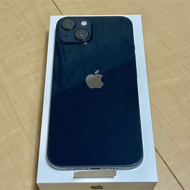 Apple - 【新品】残債無し！iphone13 128gb SIMフリー ミッドナイト 黒