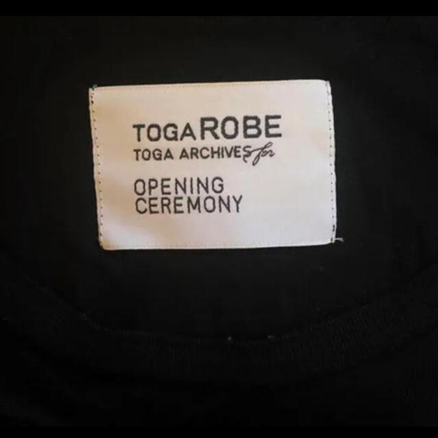 TOGA(トーガ)のTOGA ROBE opening ceremony カットソー レディースのトップス(Tシャツ(半袖/袖なし))の商品写真