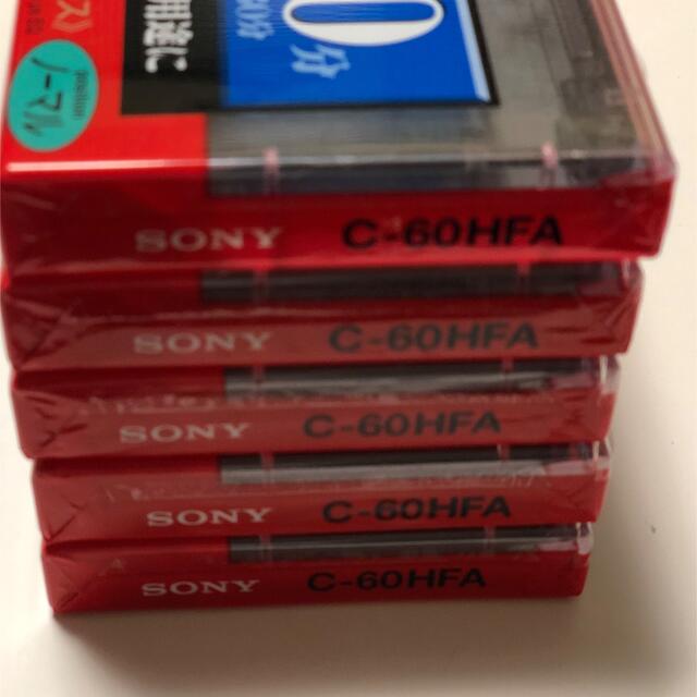 SONY - SONY カセットテープ C-60HFA 5本まとめセットの通販 by SONY - SONY カセットテープ C-60HFA 5本まとめセットの通販 by