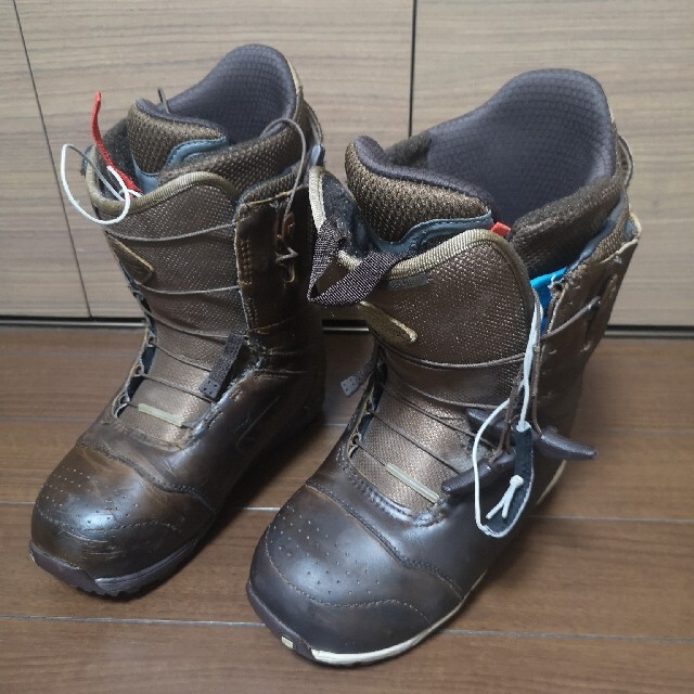 burton ion leather redwing コラボモデル 25.5cm スポーツ/アウトドア