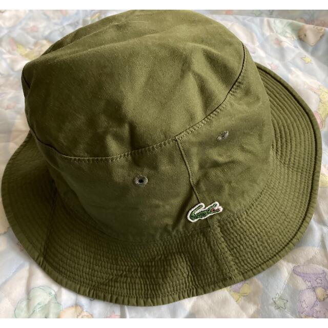 LACOSTE(ラコステ)のラコステ ☆ リバーシブル バケットハット 帽子 メンズの帽子(ハット)の商品写真
