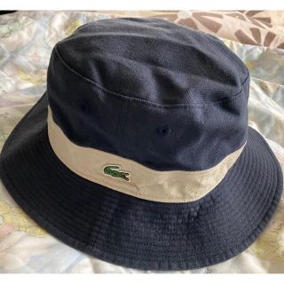 LACOSTE - ラコステ ☆ リバーシブル バケットハット 帽子の通販 by