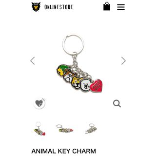 ヒューマンメイド(HUMAN MADE)のEC完売品　HUMAN MADE ANIMAL KEY CHARM 新品未使用(キーホルダー)