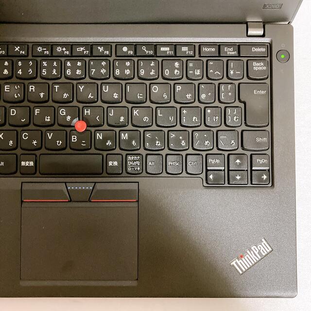 【美品】ThinkPad X260 高速PC SSD128GB 8GB パソコン