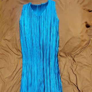 プリーツプリーズイッセイミヤケ(PLEATS PLEASE ISSEY MIYAKE)のPLEATS PLEASE 　ノースリーブロングワンピ(ロングワンピース/マキシワンピース)