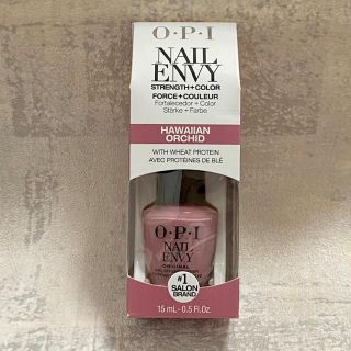 OPI●ネイルエンビー プラス カラー 15mL ハワイアンオーキッド(ネイルトップコート/ベースコート)