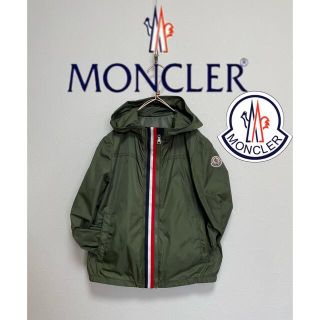 モンクレール(MONCLER)の美品　【正規品】MONCLER モンクレール ウインドブレーカー　130cm(ジャケット/上着)