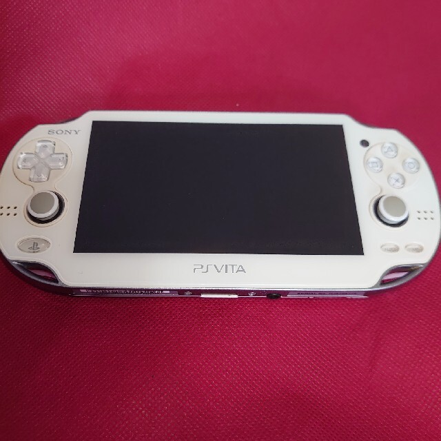 PS Vita PCH-1100 SONY ホワイト携帯用ゲーム機本体